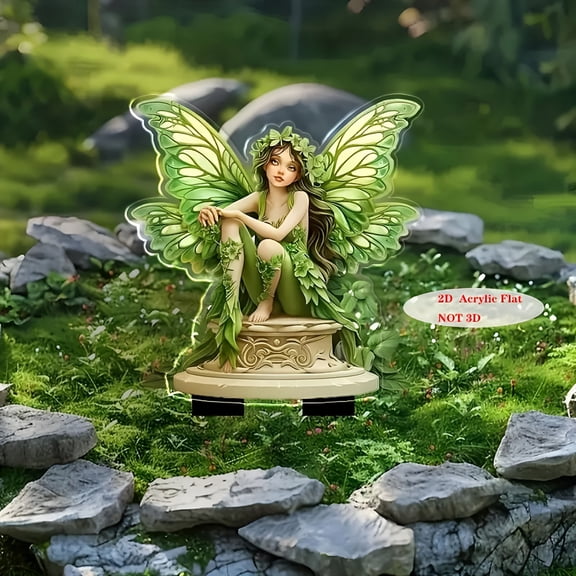LAMIRO Garden Statues Fairy Garden Yard Art Garden Decorations for Outdoor Lawn Porch Pathway Patio