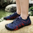thumbnail image 6 of Mens Water Shoes Quick Dry Sneakers Beach Shoes Swimming Yoga Lightweight Sneakers Walking Beach Driving Blue 10 UK, 6 of 7