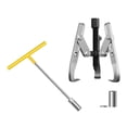 thumbnail image 4 of jifeng 3 Jaw Puller Disassembling Tool Professional Remover for Top Loading Washing Machine Inner Drum Bearing Pulley SUV Automotive 6 inch with Wrench, 4 of 9