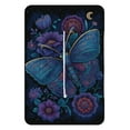 thumbnail image 3 of Midnight Blue Butterfly Floral Art Outdoor Picnic Blanket, Foldable Waterproof Beach Mat, Portable Beach Blanket for Beach Camping, Hiking, Family Concerts, 3 of 8
