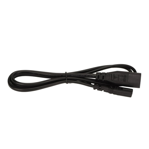 Cable De Alimentación IEC320 C8 A IEC320 C7 Cable De Extensión De Alimentación IEC 320 C8 A C7 100-240V Retardante De Llama Resistente Al Calor Para Calentadores De Manos Para