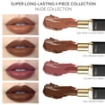 thumbnail image 2 of Khasana Lipstick Set. Long Lasting Lip color, 4 Piece Gift Set. Moisturizing Formula, Infused with Vitamin E and Vitamin C. Multi Finish Lip Makeup, Cream Gloss & Matte. Pack of 4., 2 of 4