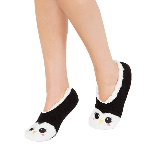 Charter Club Charter Club Womens Slipper Socks with Gripper (Peguin