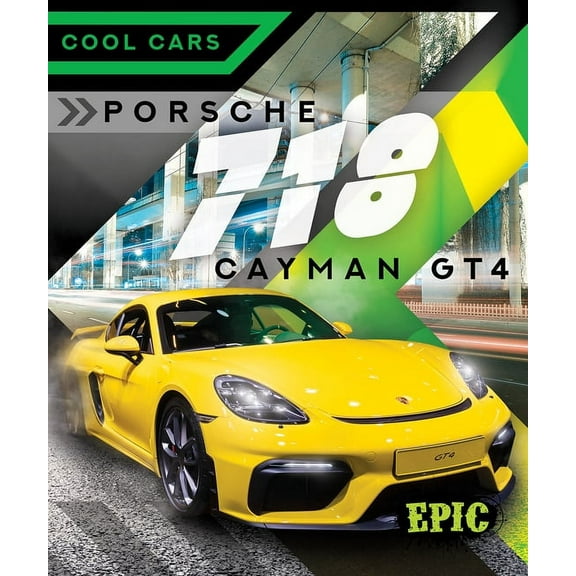Cool Cars Porsche 718 Cayman Gt4, (Hardcover)