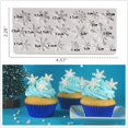 thumbnail image 4 of Juego de 4 moldes de copo de nieve para fondant, decoración de tartas de Navidad en 3D, decoración de cupcakes de invierno para chocolate, caramelo WD.WDQZL Hogar, 4 of 6