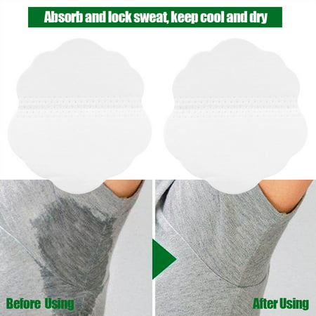 HURRISE Quincunx Shaped Antiperspirant Pads disposable Underarm Armpit Sweat Absorption (Best Way To Prevent Underarm Sweat)