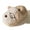 Beige, variant on Children On Furry Flat Home Non Winter Round Toe Keep Warm Cartoon Prints Slippers Shoes Girls Slippers 2-4 Years Size 9