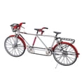 thumbnail image 1 of Tandem Mini Bicycle Model, High Simulation Exquisite Details  Exquisite Workmanship Bicycle Model Ornaments  For Gifts For  Office For Desktop Decorations, 1 of 8