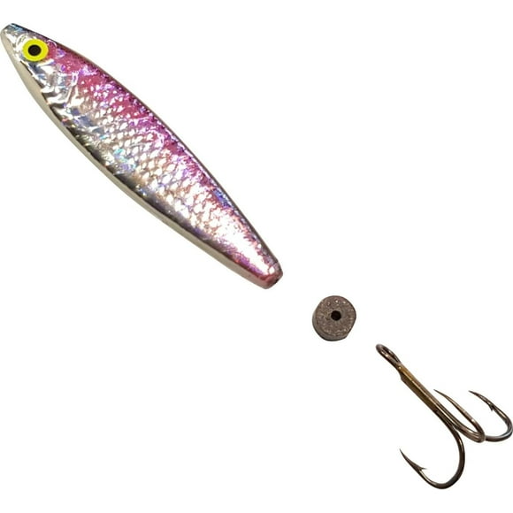 Zzinger ZZR4.5-HOLOPK Zzinger 4,5 oz Rose holographique Le leurre sonique mortel attrape tout