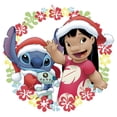 thumbnail image 2 of Men's Lilo & Stitch Christmas Greetings  Graphic T-Shirt, 2 of 5