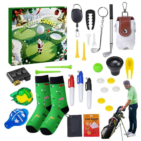 Countdown Sets Advent Calendar 2025 for Adult 24 Day Countdown Calendar for Father Husband or Boyfriend Holiday Featuring Tees Markers