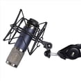 thumbnail image 2 of 4X MicróFono Shock Mount Soporte de MicróFono de GrabacióN de Montaje Ajustable Soporte de Metal Pod Soporte de MicróFono (Negro), 2 of 3