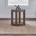 thumbnail image 2 of Liberty Furniture Broadmore Round Chairside Table - Brown, 2 of 12