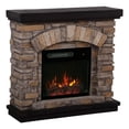 thumbnail image 1 of Pemberly Row 36" Magnesium Oxide Freestanding Electric Fireplace in Tan, 1 of 11