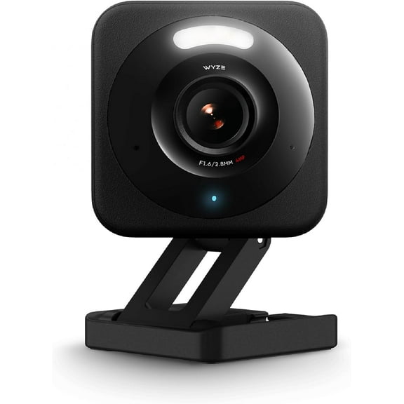 Restored WYZE Cam v4, 2.5K WiFi Security Camera,Indoor/Outdoor Cameras for Home Security,Motion Activated Spotlight/Siren, Color Night Vision,2-Way Audio,Compatible with Alexa & Google (Refurbished)
