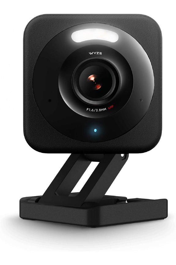 Restored WYZE Cam v4, 2.5K WiFi Security Camera,Indoor/Outdoor Cameras for Home Security,Motion Activated Spotlight/Siren, Color Night Vision,2-Way Audio,Compatible with Alexa & Google (Refurbished)