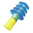 thumbnail image 4 of Fusion 27 dB Corded Multiple-Use Earplugs - Blue/White, Regular (100-Pair/Box), 4 of 4