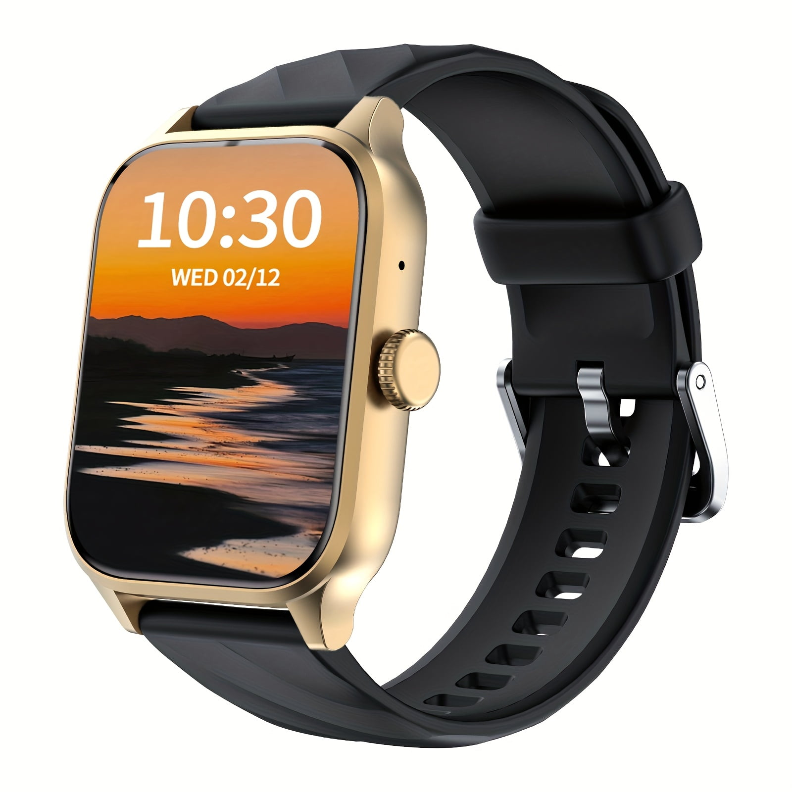 General Smart Watch with 1.85” HD Touch Screen & Wireless for / Smartphones Wireless Calling 100+ Sport Modes /Sleep Tracker Compatible with / - Smartwatch for Men & Women