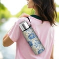thumbnail image 6 of Design Pattern 20oz Stainless Steel Thermal Bottle with Tea Filter and Cup Lid, Vacuum Insulated Coffee Mug with 316L Inner Liner, Leakproof Travel Thermos for Office, Commute & Outdoor, 6 of 7