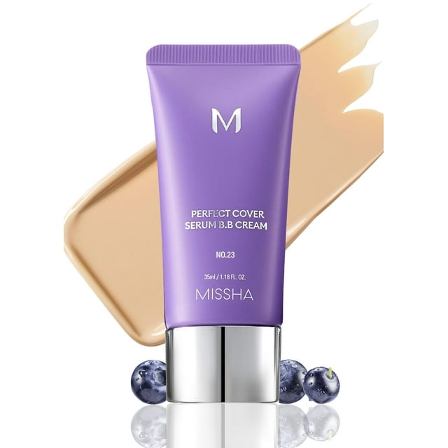 Sérum BB Cream MISSHA M Perfect Cover n.º 23, color beige natural, 35 ml