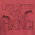 thumbnail image 3 of CafePress - Life's Better When You're Hiking T Shirt - Mens Comfort Colors Shirt, 3 of 5