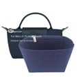 thumbnail image 2 of Forro organizador de fieltro para bolso de mano, apto para el bolso de mano Longchamp Mini LE PLIAGE, 2 of 5