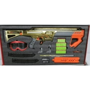 Dart Zone Pro MK-4 Spring-Powered Dart Blaster - Up to 200 FPS - LIMITED EDITION GOLD