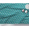 thumbnail image 2 of Soimoi Rayon Fabric Snail Insects Print Fabric by Yard 56 Inch Wide, 2 of 3