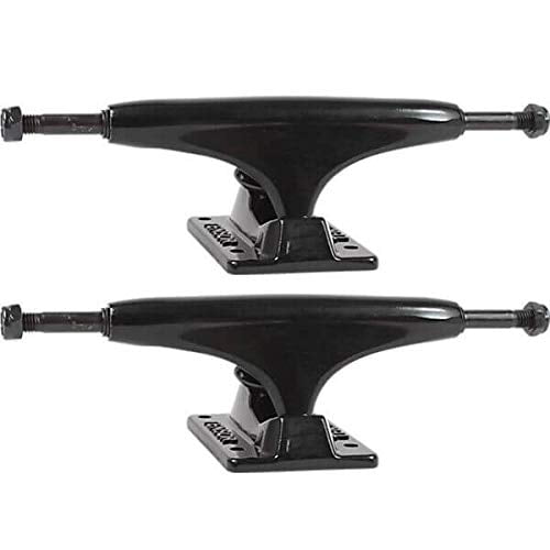Tensor Regular Alloy Skateboard Trucks Black/Black - Hanger 5.5" Axle 8.25" (Set of 2)