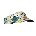thumbnail image 2 of Bingfone Adjustable Empty Top Sun Visor For Women And Men-Dinosaurs And Tropical Leaves, 2 of 8