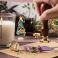 thumbnail image 4 of 6 Pack Christmas Wax Seal Stamp Christmas Tree Father Reindeer Snowflake Sealing Wax Stamps, 4 of 8