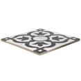 thumbnail image 3 of Industry Tile 9"x9" Elegance Statuario Flower Pattern Porcelain Floor/Wall Tile (12.27 Sq. ft./Box), 3 of 6