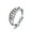 2, variant on Silvery Adjustable Beaded Finger Ring Silver Punk Style Ring Fashion Jewelry-2-Resizable