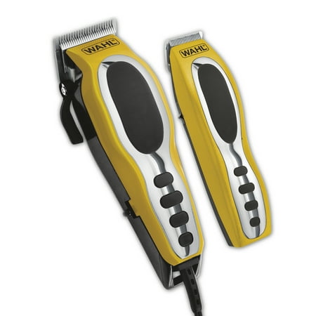 Wahl 79520-3101P Groom Pro Total Body Hair Clipper Grooming Kit, high-carbon steel blades, (Best Clippers For Cutting Black Hair)