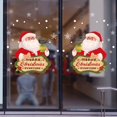 thumbnail image 1 of Pegatina navideña para pared, decoración del hogar, tienda, ventana, sonajero colgante, campana, copo de nieve, Reno, Papá Noel, papel de pared, 1 of 4