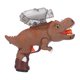 thumbnail image 2 of Juguete de tiro con pelota suave para niños, juguete con forma de dinosaurio, 5000 Uds., juego de disparos con bolas secas, con gafas, color marrón, 2 of 5