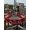 Green Peru Red, variant on Outdoor Tablecloth with Umbrella Hole and Zipper, Christmas Deer Rectangle Table Cloth 60x102 Inch Waterproof Tablecloth, Winter Xmas Snowflakes Bow Tree Black Picnic Table Cover for Patio Camping