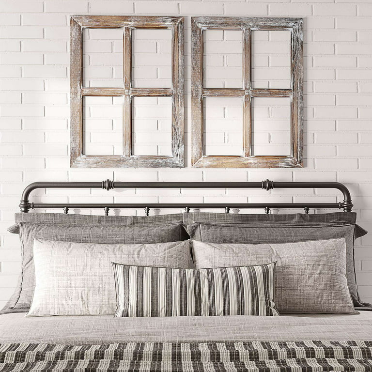 Barnyard Designs 18x24 Rustic Window Frame Wall Decor, Farmhouse ...