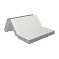 thumbnail image 1 of Pemberly Row Modern Full 6" Memory Foam Folding Mattress in Gray, 1 of 5