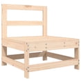 thumbnail image 2 of vidaXL 7 Piece Garden Lounge Set Solid Wood Pine, 2 of 5