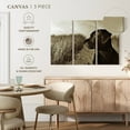 thumbnail image 5 of Elephant Stock Black Lab At The Beach Wall Art - Horizontal Multi Panel Canvas - Living Room Wall Decor - Animal Multi Panel - Black And Brown Decor By Jim Dratfield - 65" x 42", 5 of 8