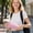 Z5JSX#Pink*3PC,8.2x3.1 Inch, variant on Striped Pencil Case, Seersucker Pencil Pouch, Large Capacity Pen Storage Bag, Desktop Stationery, Multi-Purpose Storage Organizer for Office, Cosmetics and On-the-Go Essentials, Black