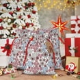 thumbnail image 6 of Pofeuu Abstract Floral Print Burlap Bags with Drawstrings Drawstring Gift Bags Pouch Bag for Thankgiving Birthday Party Gift Wrapping Treats and Party Favors-Small, 6 of 9