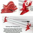 thumbnail image 3 of Portable Wrapping Tool Wrap Clips Paper Roll Holder Clip Tape Dispenser(2pcs), 3 of 5