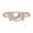 Rose Gold, variant on Cubic-Zirconia Pearl Solitaire Ring for Women Birthday, Engagement, Anniversary, Wedding,Mothers Day Jewelry Gift for Women Teen Mom