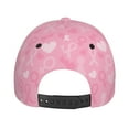 thumbnail image 6 of Fotbe Breast Cancer Awareness Baseball Cap, Breast Cancer Awareness Print Dad Hat,Outdoor Hat,Adjustable Sports Cap, Perfect For Activities, 6 of 9