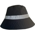 thumbnail image 4 of CoCopeaunts Large Bucket Hat for Women Fashion Reflective Stripes Men Summer Bucket Cap Packable Outdoor Sunscreen Fisherman Hat, 4 of 8