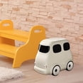 thumbnail image 6 of Fiocias Trash Can with Wheel Cartoon Portable Garbage Bin for Entryway Dining Toilet white, 6 of 9