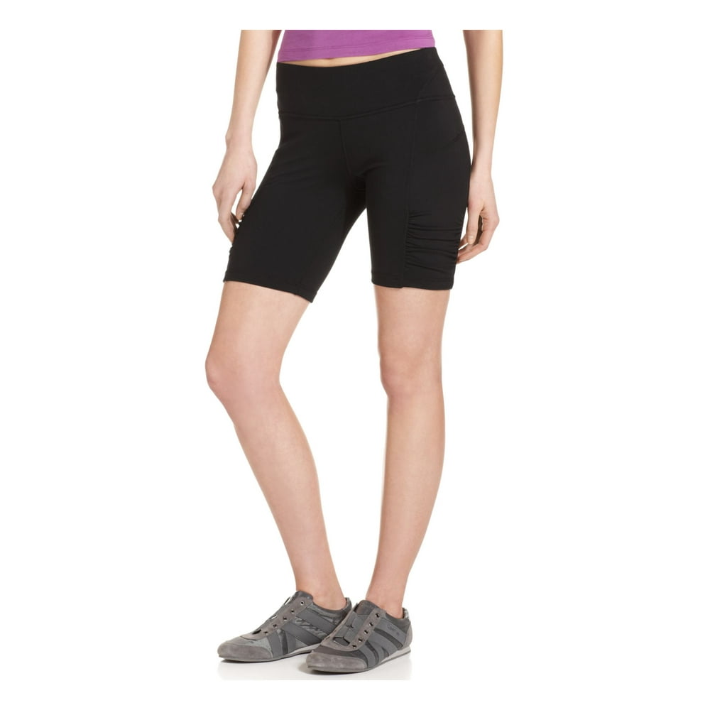 Calvin Klein CALVIN KLEIN Womens Black Active Wear Short Size XS