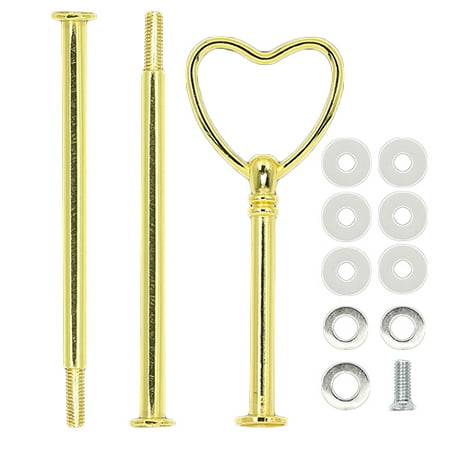 

Bluethy Cake Holder Stick Reusable Not Easy to Break Solid Cake Dessert Hardware Fitting for Bakery